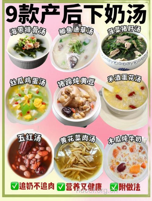 下奶汤有哪些 喝三大汤水催乳效果好