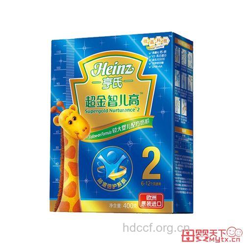 亨氏超金智儿高较大婴儿配方奶粉评测