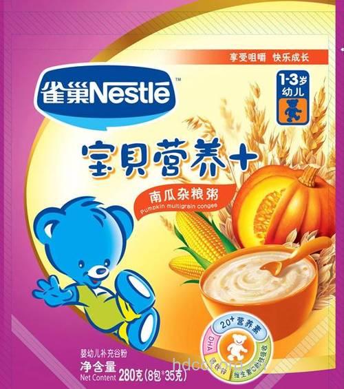 雀巢宝贝营养鸡肉蔬菜米粉评测