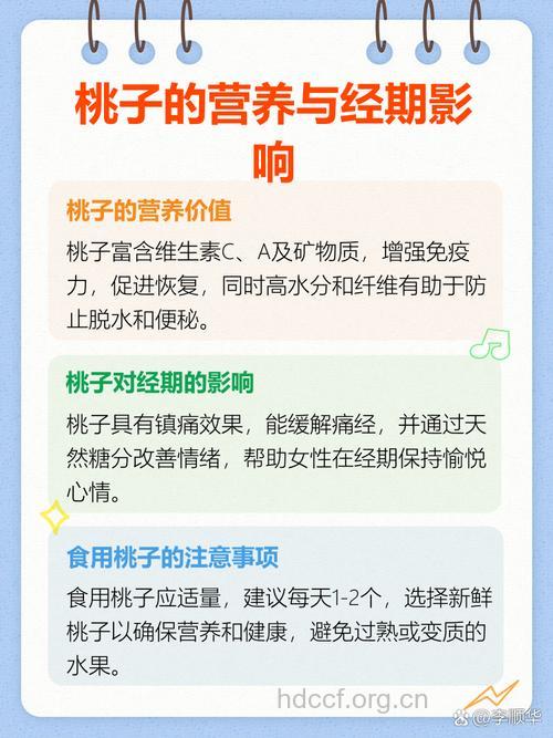 月经期间能吃桃子吗？