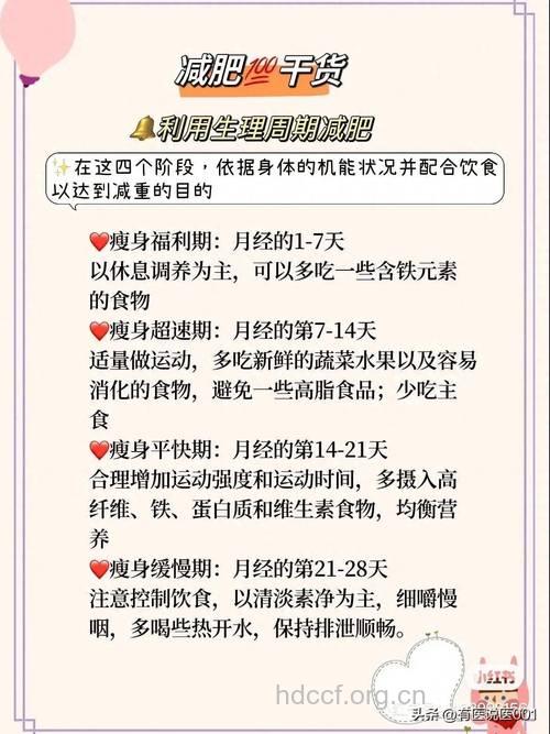 经期怎么减肥最有效果