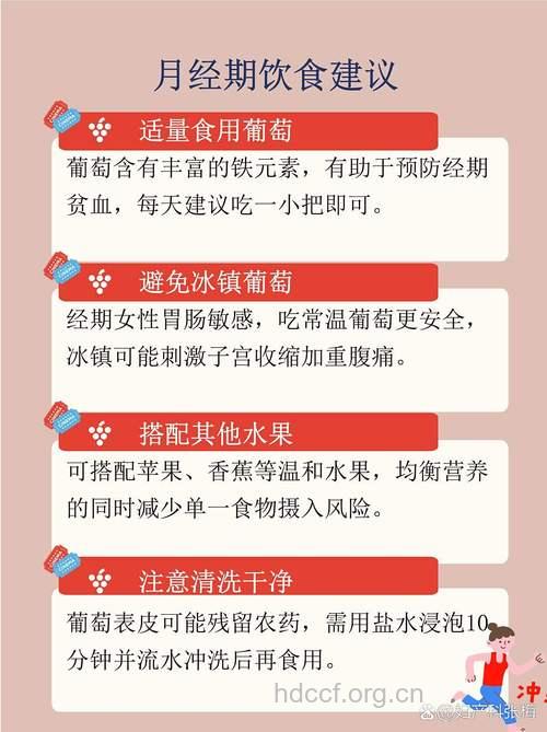 女性经期能吃葡萄吗？