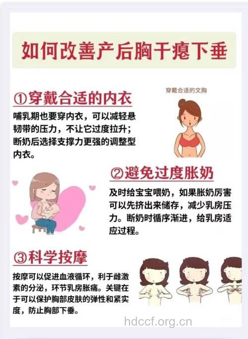 产后乳房下垂愁死人 丰胸秘籍在这里
