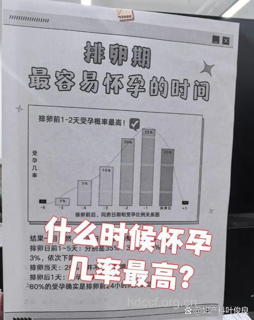 排卵期怀孕几率高吗