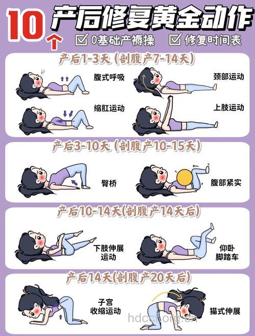 产后恢复 产后新妈必做的6件事情