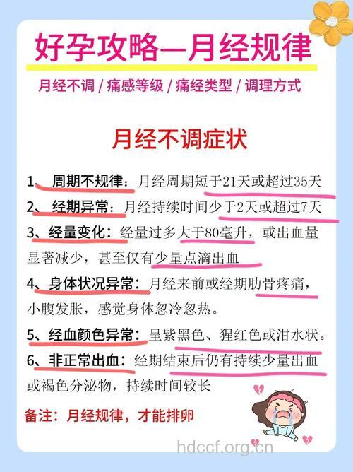 女性月经不调有哪些注意事项