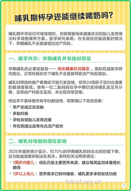 怀孕了还能喂奶吗