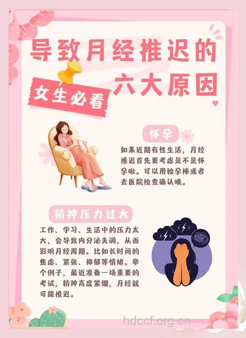 少女月经推迟的原因是什么