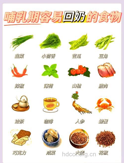回奶的食物有哪些