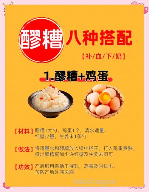 哪些食物对产后恢复有好处