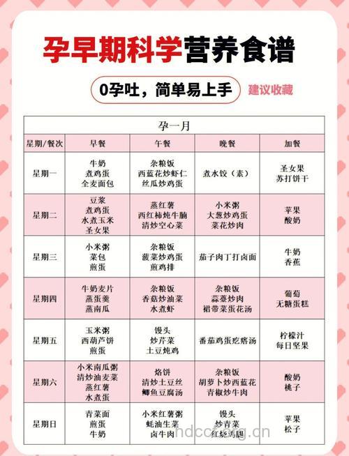 中医调养的孕前食谱大全