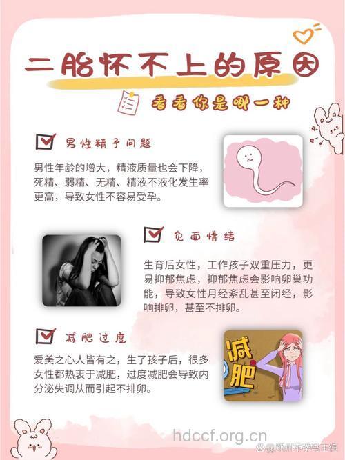备孕二胎 二胎怀不上究竟是什么原因