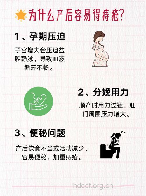 产后为什么会得痔疮 主要有三个原因