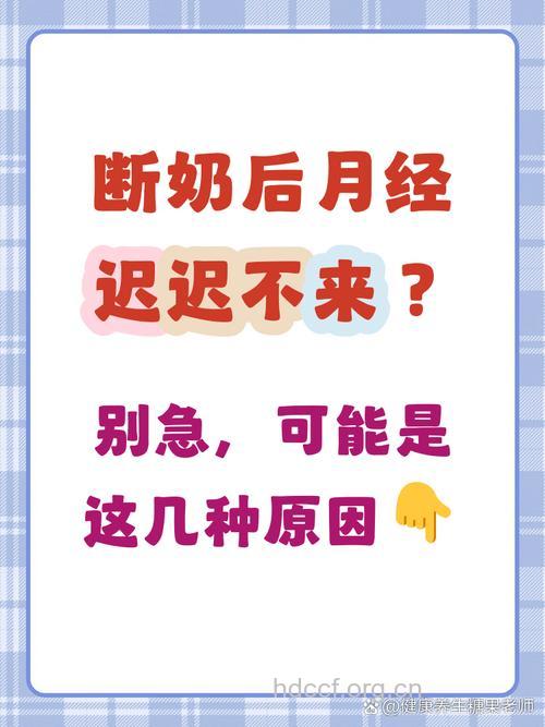 断奶后没来月经怎么回事