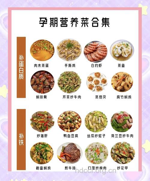 孕8月营养食谱大全