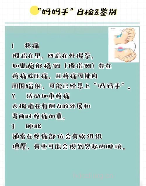 产后手腕疼痛应该怎么办