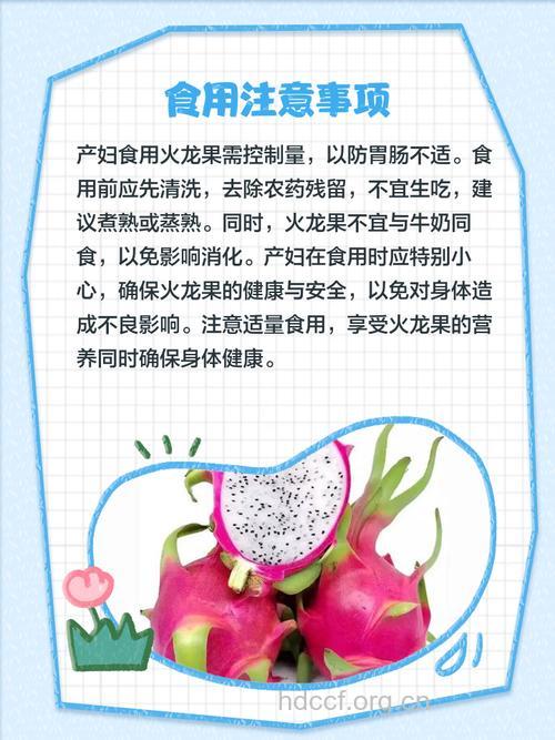 产妇能吃火龙果吗