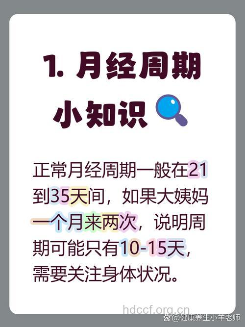一个月来两次月经正常吗？原因都在这了