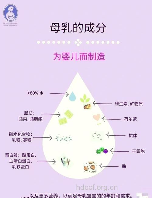 母乳的成分