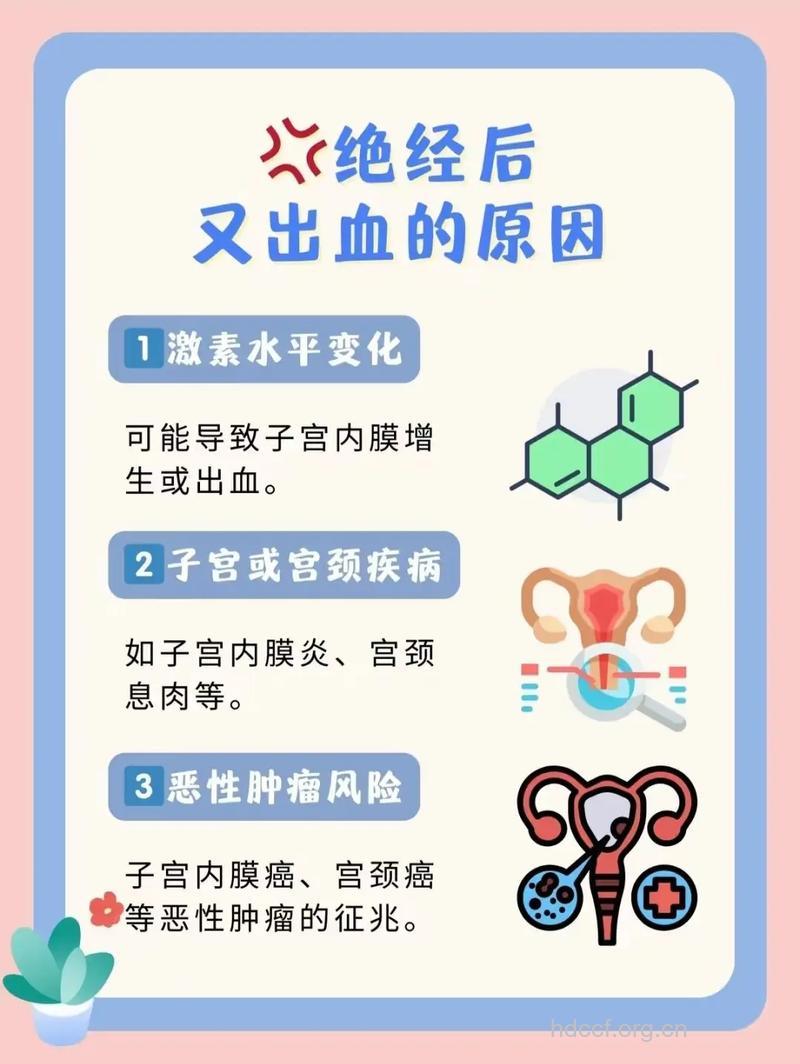 绝经后出血 绝经后出血的四大原因