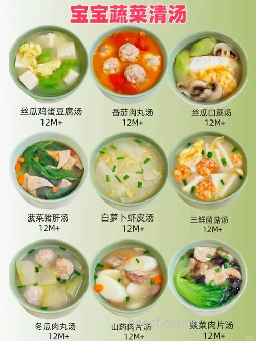 宝宝12个月食谱推荐
