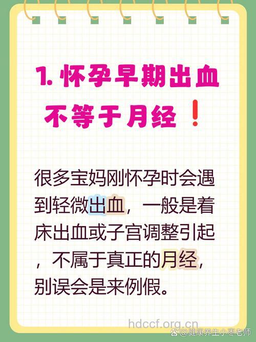 怀孕了还会不会来月经
