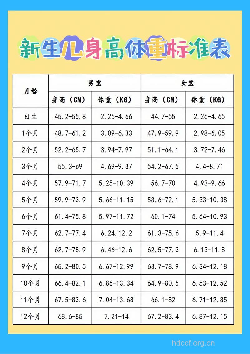 12个月宝宝发育指标