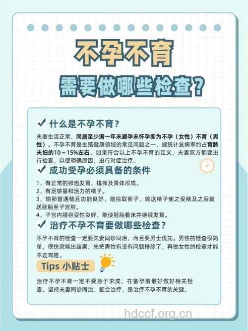 不孕不育有哪些检查治疗方法