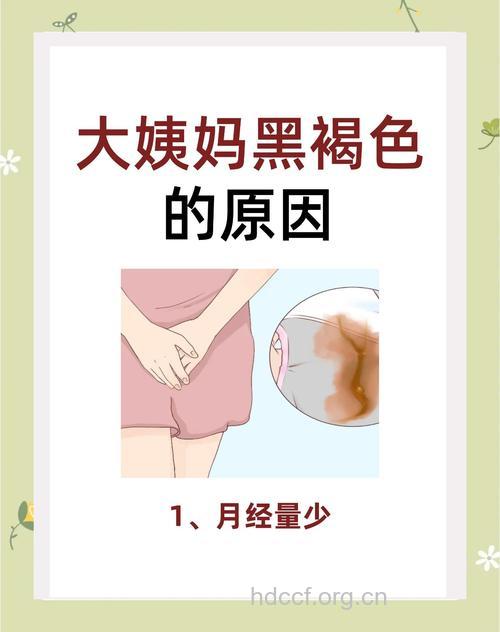 月经呈黑颜色是什么原因？