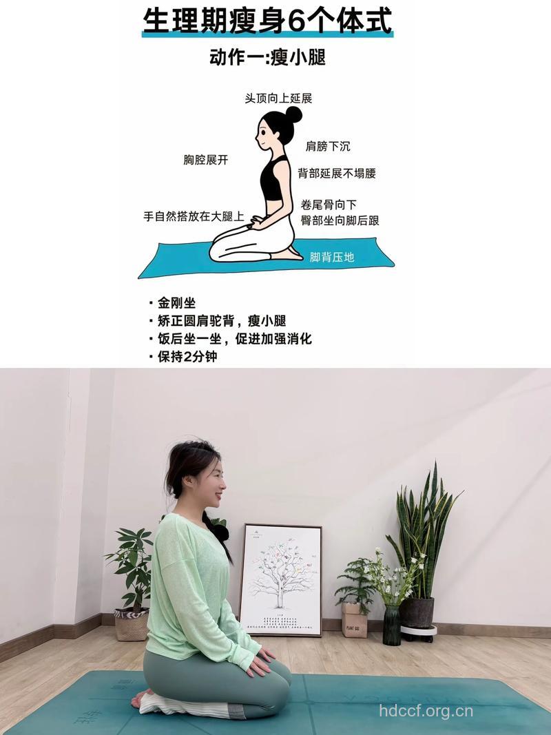 经期运动健身操 助女生减脂塑形