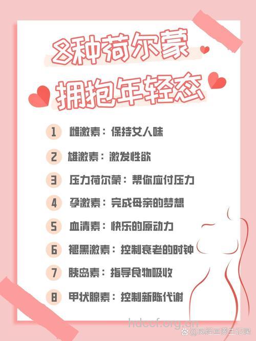 8种荷尔蒙让你身体健康拥抱年轻