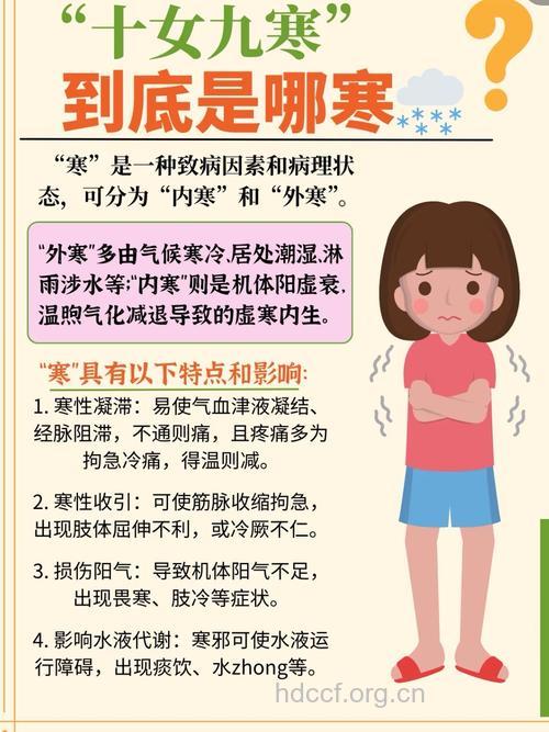 体寒危害多 长期体寒引起女人各种疾病