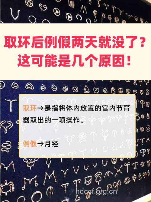 取环后月经量少是什么原因 看看这些就明白了