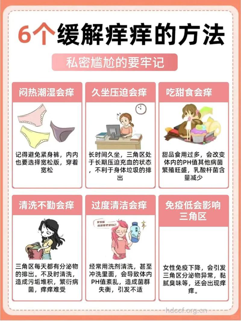 夏季预防私处闷热瘙痒的方法