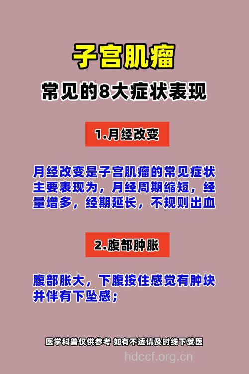 子宫肌瘤对患者有哪些危害