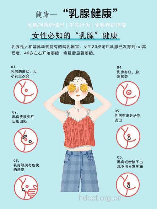 5个生活小习惯预防乳腺疾病