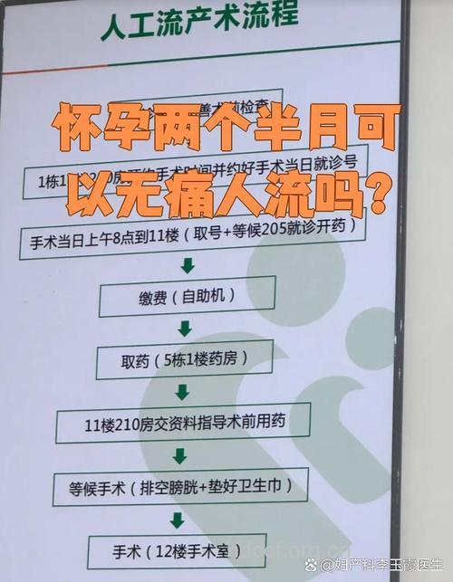 怀孕两个半月还能做无痛人流吗