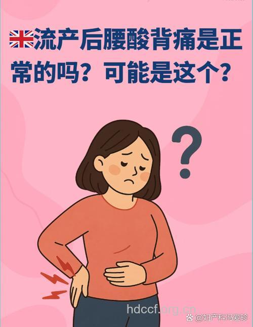 自然流产后腰疼正常吗
