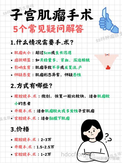 子宫肌瘤比较好的治疗方法