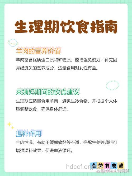 女性月经期间能吃羊肉吗