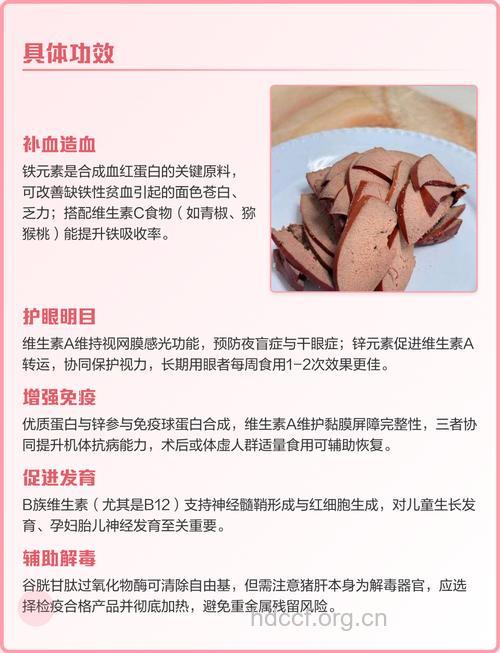 女人吃猪肝的好处 猪肝的营养价值