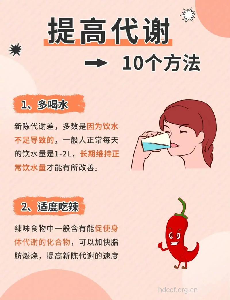 女性促进新陈代谢的方法