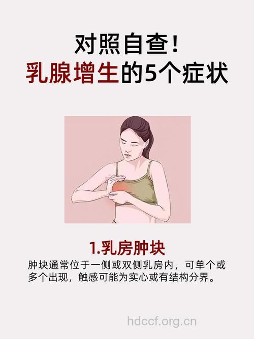 女性双侧乳腺增生的表现有哪些