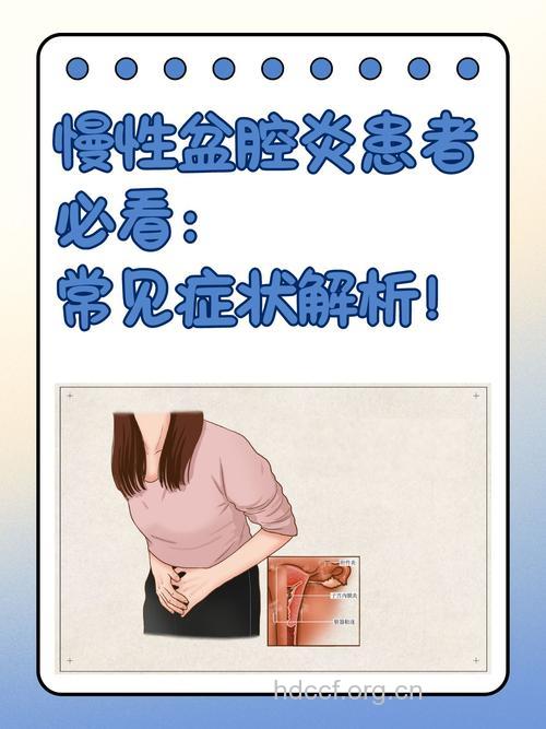 慢性盆腔炎的症状是什么