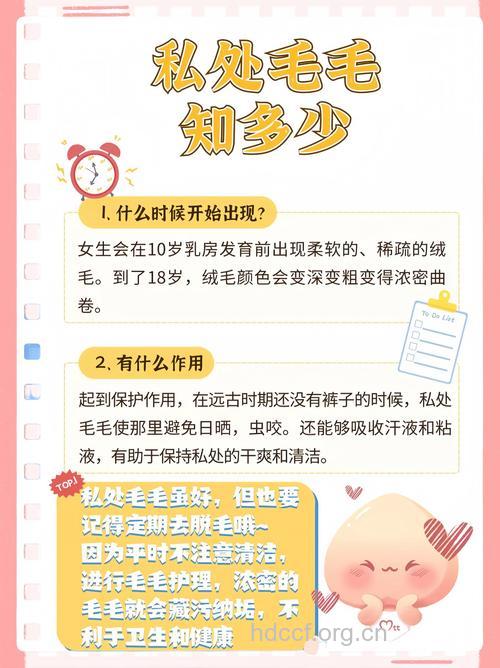 女性如何认识私处毛发