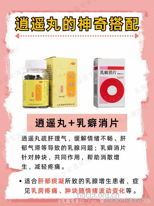 怎么用药治疗乳腺增生方法