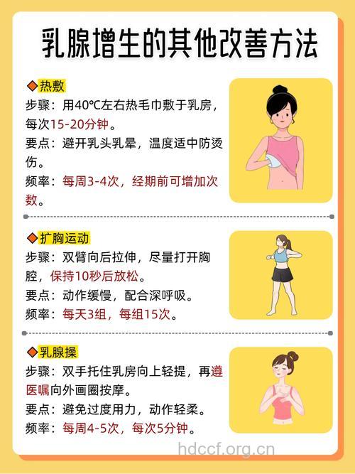 远离乳腺增生该怎么做