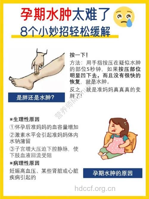 孕期如何缓解脚肿方法