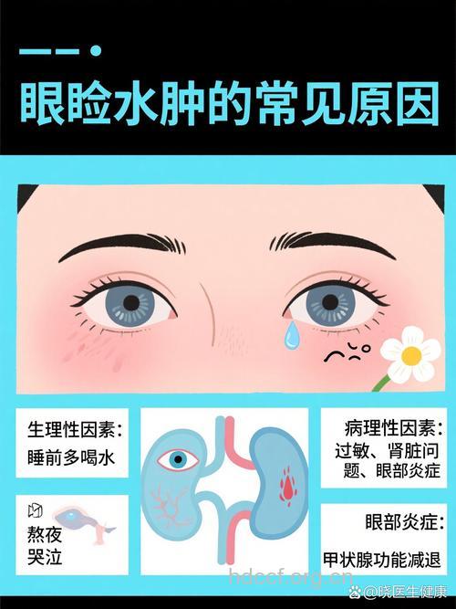 早上起床经常眼睛水肿或是器官病变