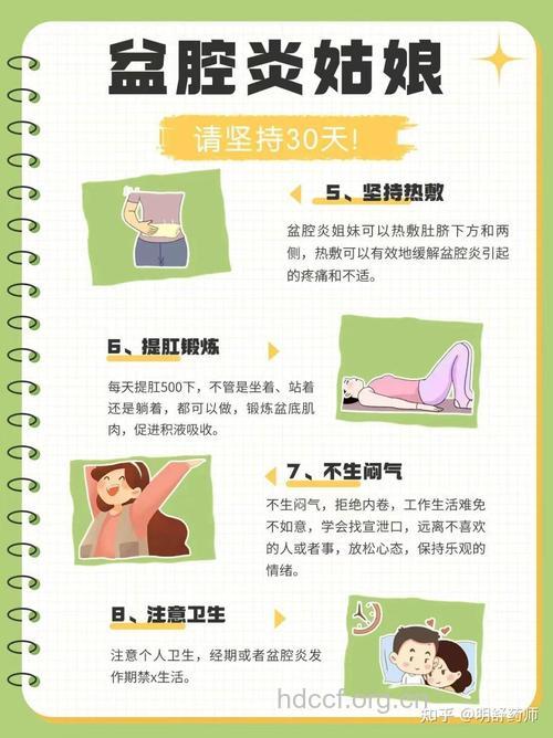 盆腔炎家庭治疗措施